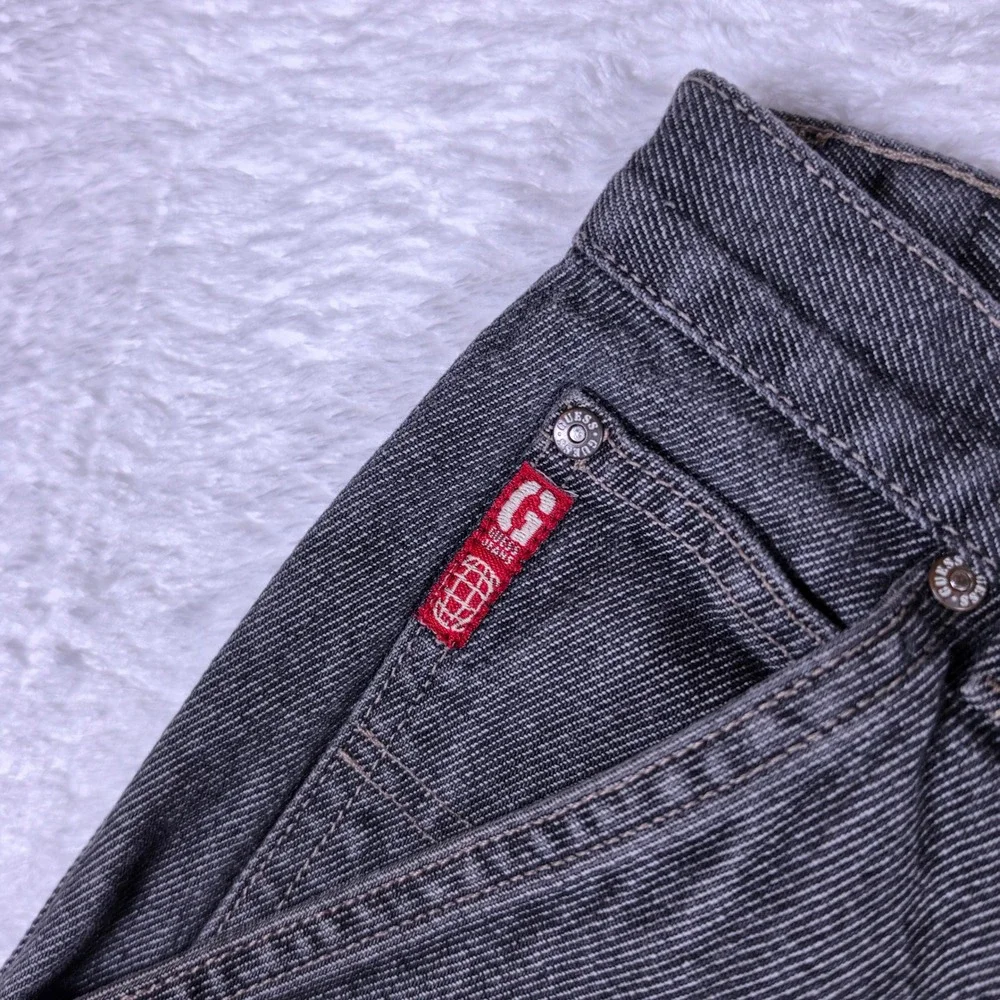 Guess VTG Made In USA Carpenter Men 38 Denim Shorts D67-62W Hammer Loop Utility